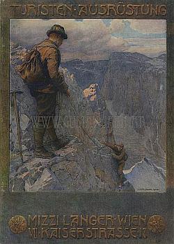 Gustav Jahn 1879-1919 Mizzi Langer Kauba Werbung Katalog 1910 Cover